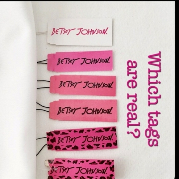 🚩BEWARE SPOT THE FAKE BETSEY JOHNSON PRODUCTS - Picture 5 of 14